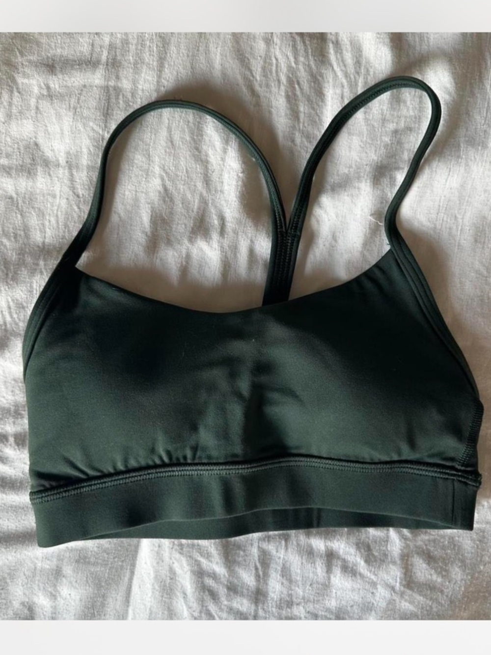 Lululemon Athletica Y Bra Rainforest Green